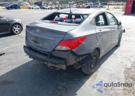 2013 Hyundai Accent Gls из США, поврежденный, VIN KMHCT4AE1DU504153